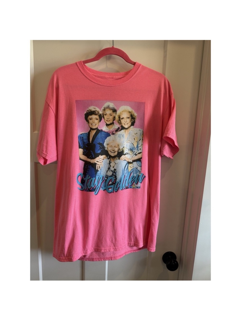 Golden Girls “Stay Golden” Pink Graphic